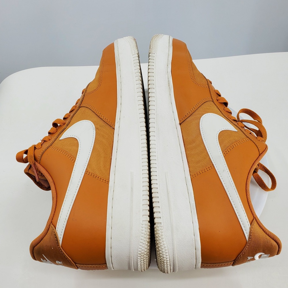 Nike Air Force 1 Low Monarch Sail Orange White FB2048-800 Mens 12.5 Sneaker - Picture 9 of 11
